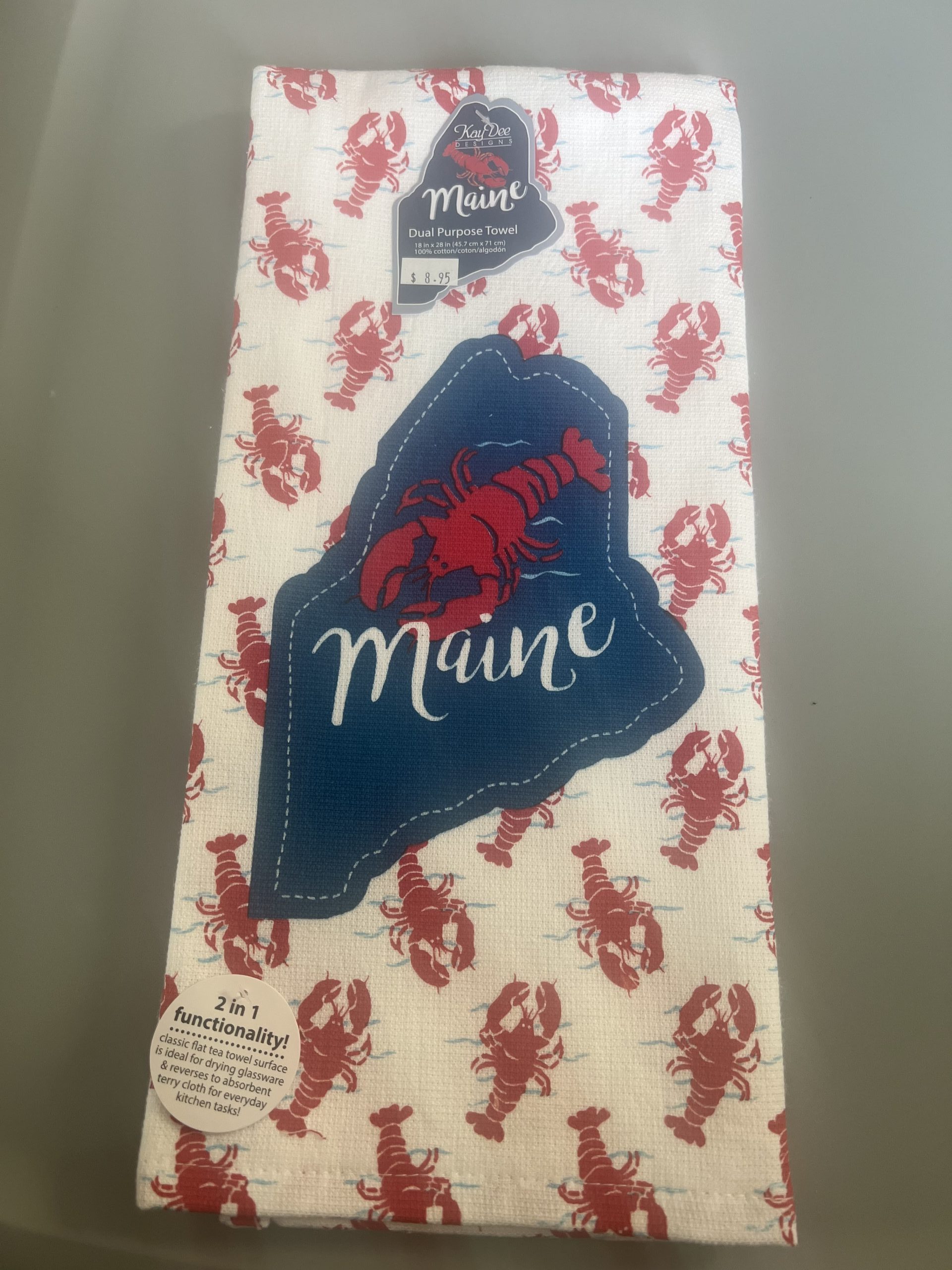 Maine Dual Purpose Lobster Towel